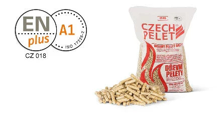 DŘEVĚNÉ PELETY CZECHPELET ENPLUS A1, SMRK, 1TUNA (1005KG)