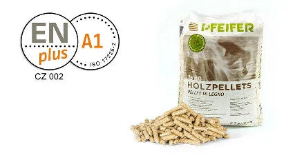 DŘEVĚNÉ PELETY PFEIFER PELLETS ENPLUS A1, SMRK, 1TUNA (1005KG)